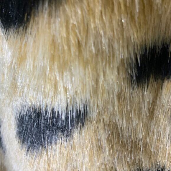 Vintage Donna Salyers Fabulous-Furs Coat Women Size Large Faux Fur Leopard Print - Picture 6 of 7
